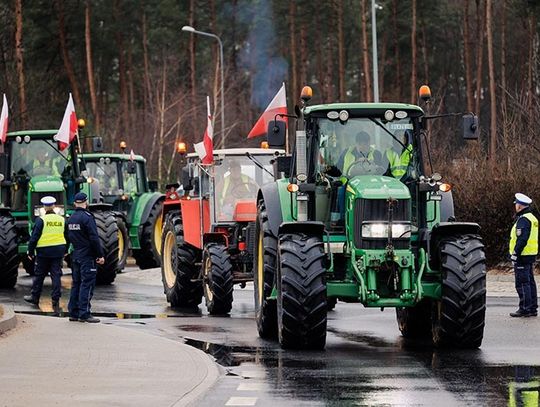 Rolnicy w Polsce domagają się realizacji swoich postulatów, protesty także w innych krajach