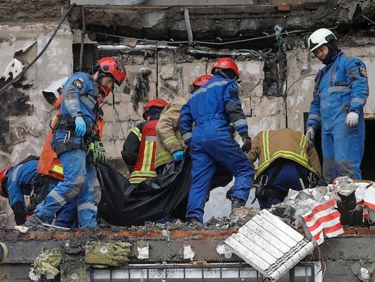 Rosyjski atak na Kijów