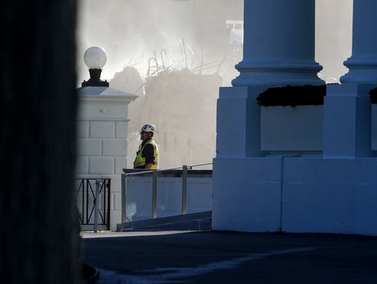 Rozebrano całe Wschodnie Skrzydło Białego Domu