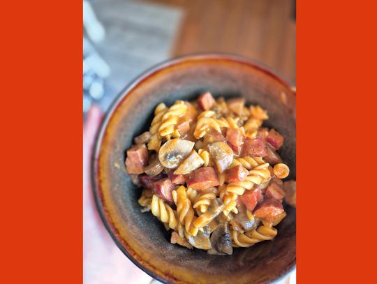 Rozgrzewający makaron