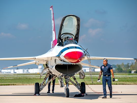 Rozgrzewka przed Chicago Air & Water Show