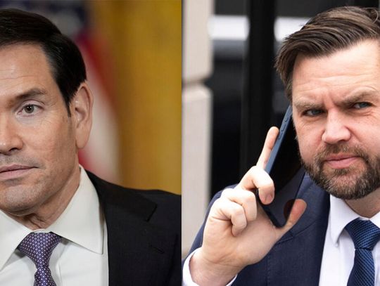 Rubio w centrum wydarzeń na tle wojny w Iranie, Vance zszedł na dalszy plan