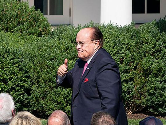 Rudy Giuliani w szpitalu w stanie krytycznym