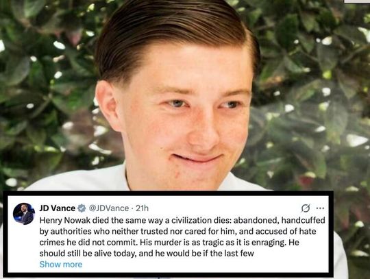 Brytyjski rząd po wypowiedzi J.D Vance’a: uszanujmy wolę rodziny Henry’ego Nowaka