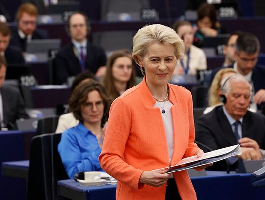 Rzeczniczka KE: Von der Leyen odpowiedziała w środę na list pięciu przywódców państw UE w sprawie ukraińskiego zboża; potrzebne wspólne europejskie podejście