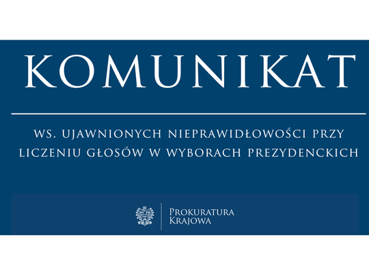 Rzeczniczka PG: nieprawidłowości w pracach dwóch obwodowych komisji wyborczych; materiały do prokuratury
