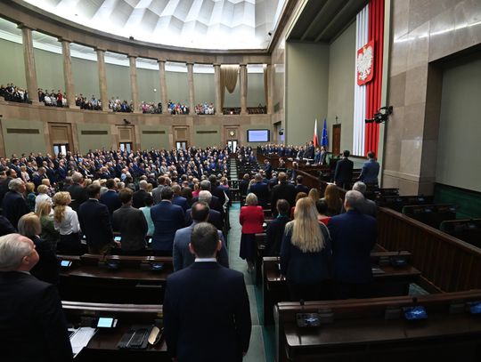 Sejm uczcił pamięć parlamentarzystów, którzy zginęli w katastrofie smoleńskiej