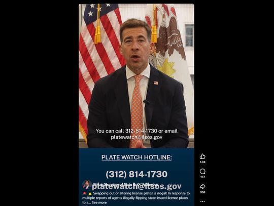 Sekretarz stanu potępia nielegalną wymianę tablic przez agentów ICE (WIDEO)