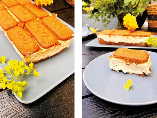 Sernik ciasteczkowy bez pieczenia