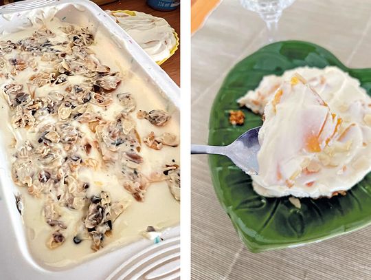 Sernik na zimno z chrupiącym wierzchem