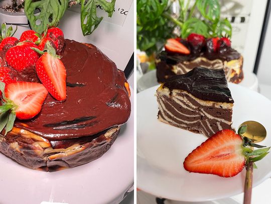 Sernik zebra (i o dziwo… dietetyczny)