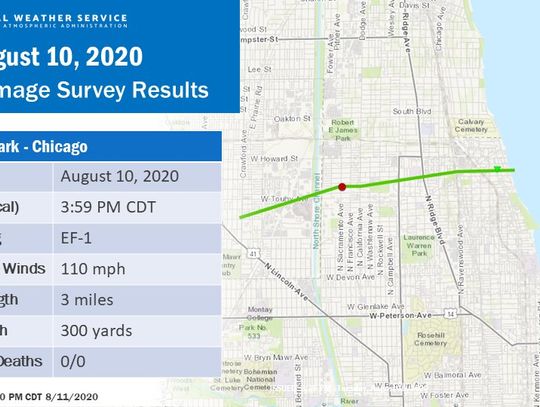 Służby meteorologiczne potwierdziły 12 tornad w rejonie Chicago