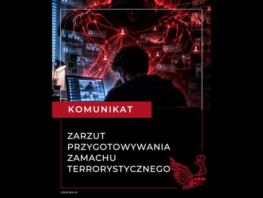 Służby zatrzymały Pawła G., który przygotowywał masowy zamach terrorystyczny