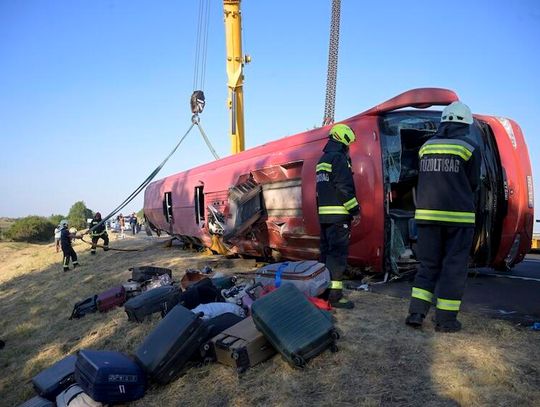 Śmiertelny wypadek polskiego autokaru z pielgrzymami na Węgrzech