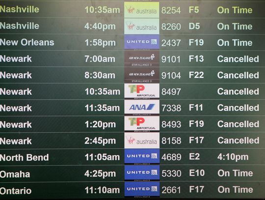 Śnieżyce na wschodnim wybrzeżu skutkowały odwołaniem ponad 5 tys. lotów