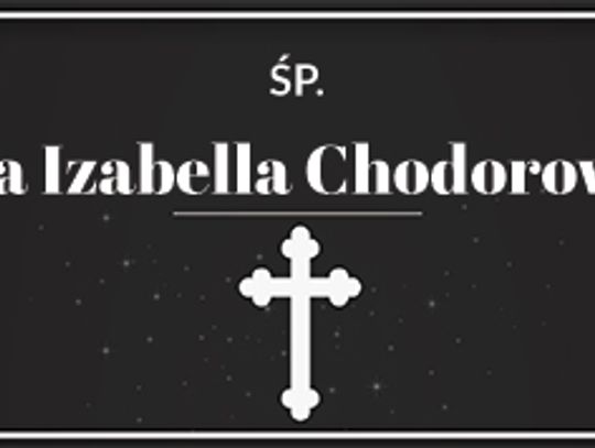 śp. Anna Izabella Chodorowska