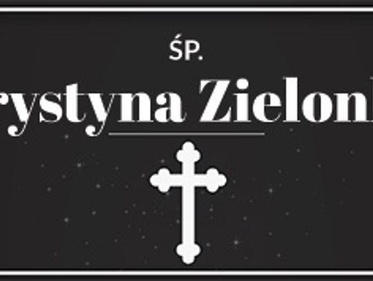 śp. Krystyna Zielonka