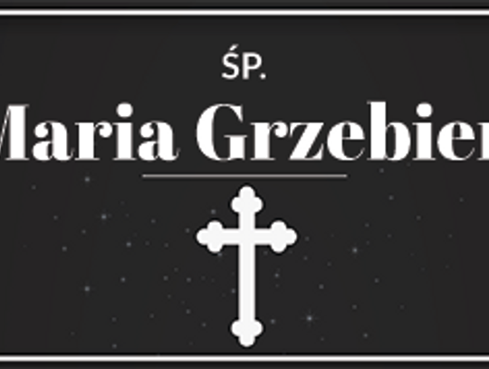 śp. Maria Grzebień