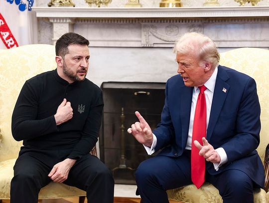 Spotkanie Trumpa i Zełenskiego w Gabinecie Owalnym zakończyło się kłótnią