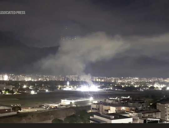 Stany Zjednoczone  przeprowadziły atak na Wenezuelę, obalając Maduro (WIDEO)