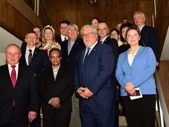 Burmistrz Lori Lightfoot spotkała się z polonijnymi liderami w siedzibie Związku Narodowego Polskiego