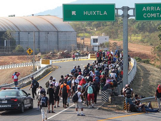 ONZ.Rekordowa liczba migrantów podąża w tym roku na północ Ameryki