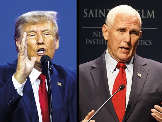 Trump: To Mike Pence ponosi winę za atak na Kapitol