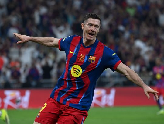 Superpuchar Hiszpanii - 32 trofea Roberta Lewandowskiego