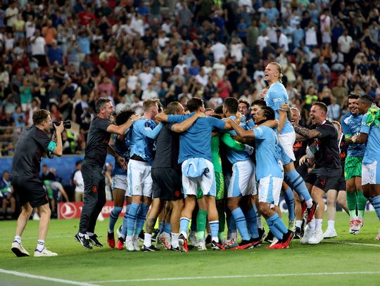 Superpuchar UEFA - pierwszy w historii triumf Manchesteru City