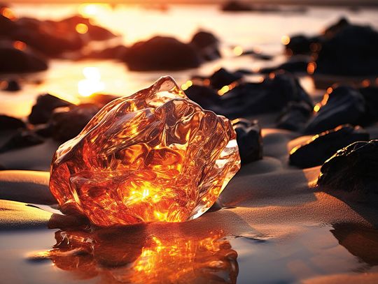 Światło zaklęte w żywicy