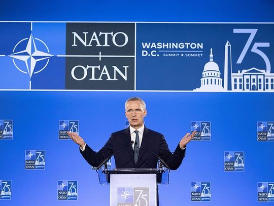 Szczyt NATO. Stoltenberg: Droga Ukrainy ku Sojuszowi jest nieodwracalna