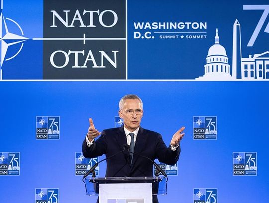 Szczyt NATO. Stoltenberg: Wysłaliśmy silny sygnał Moskwie, że zastraszanie nas nie popłaca