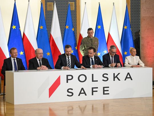 Szef MON: mamy przygotowane projekty na całą kwotę, czyli prawie 44 mld euro, z programu SAFE