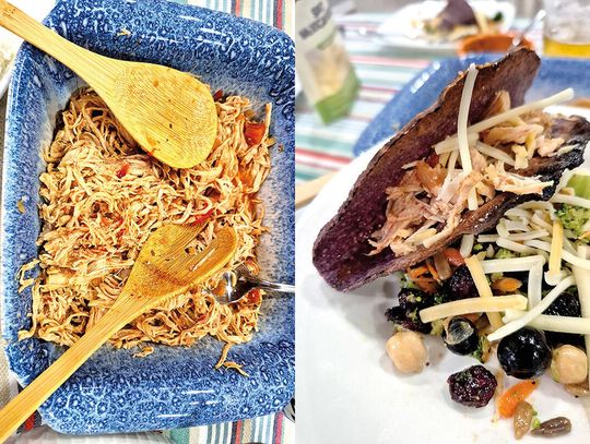 Taco z kurczakiem (szybkowar)