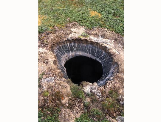 Tajemnicze kratery Syberii