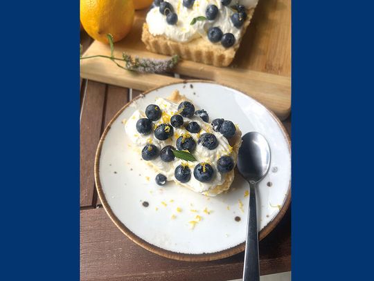 Tarta lemon curd