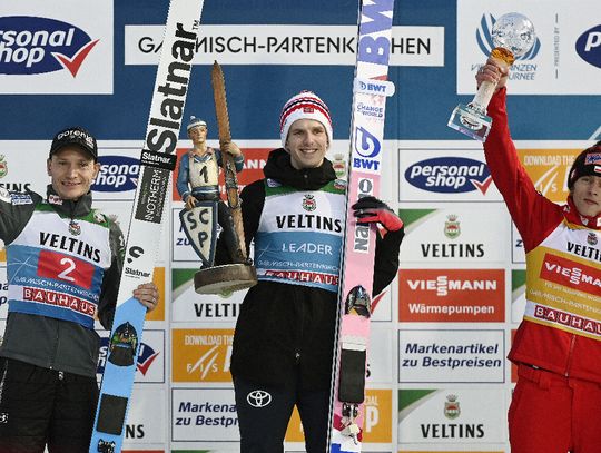 TCS - Kubacki trzeci w Garmisch-Partenkirchen, kolejna wygrana Graneruda