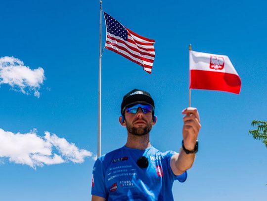 Tomasz Sobania pobije w sobotę rekord świata, biegnąc przez USA