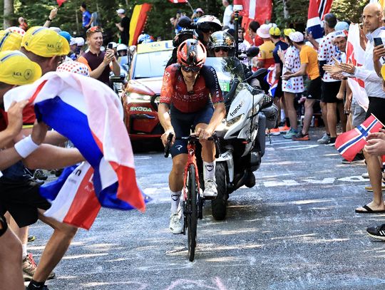 Tour de France - triumf Kwiatkowskiego na 13. etapie