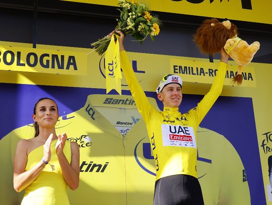 Tour de France - Vauquelin wygrał etap, Pogacar już liderem