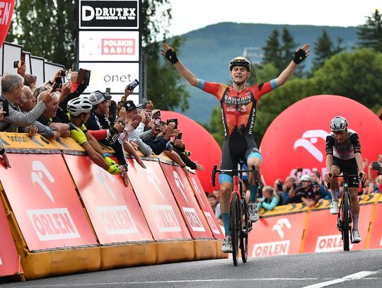 Tour de Pologne - Mohoric wygrał w Karpaczu, Kwiatkowski trzeci