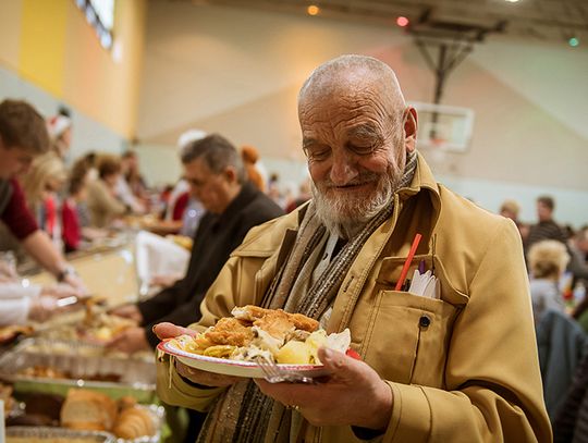 Tradycyjna wigilia na Jackowie dla  samotnych i bezdomnych