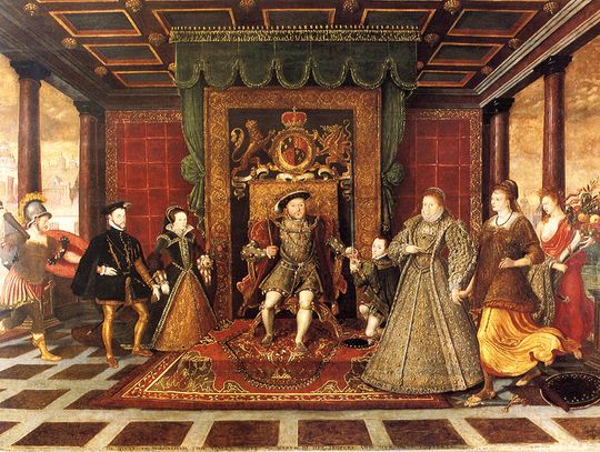 Tron skąpany we krwi