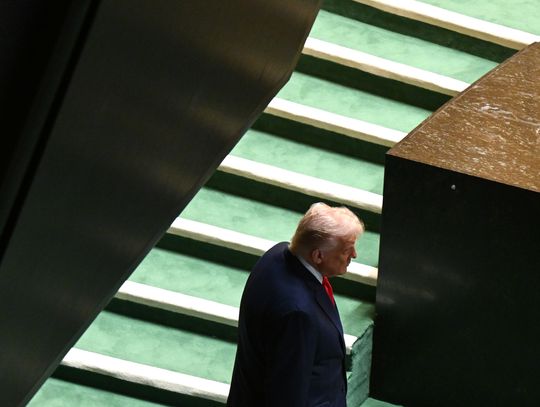 Trump: awaria ruchomych schodów i telepromptera w ONZ była sabotażem