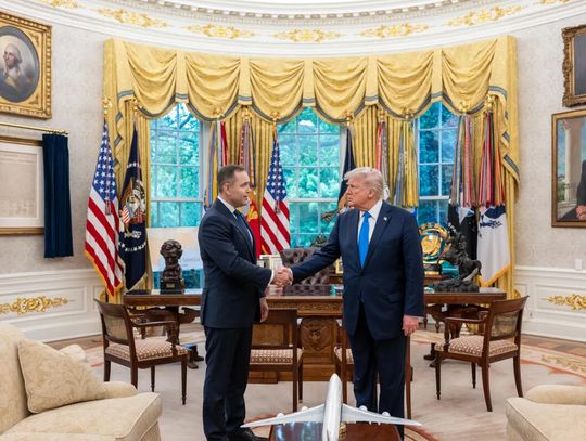 Trump: Karol Nawrocki będzie świetnym prezydentem