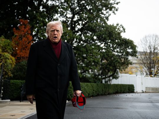 Trump o rozmowach pokojowych ws. Ukrainy: może się wydarzyć coś dobrego