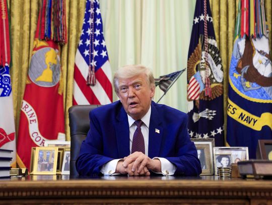 Trump potępił „niepatriotycznych” Republikanów, którzy zagłosowali za zakończeniem wojny