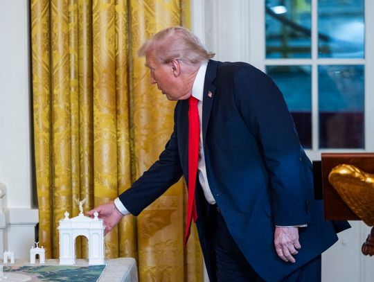 Trump zapowiedział budowę monumentalnego łuku triumfalnego w Waszyngtonie