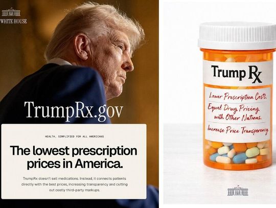 TrumpRx - ruszył rządowy portal z lekami po obniżonych cenach