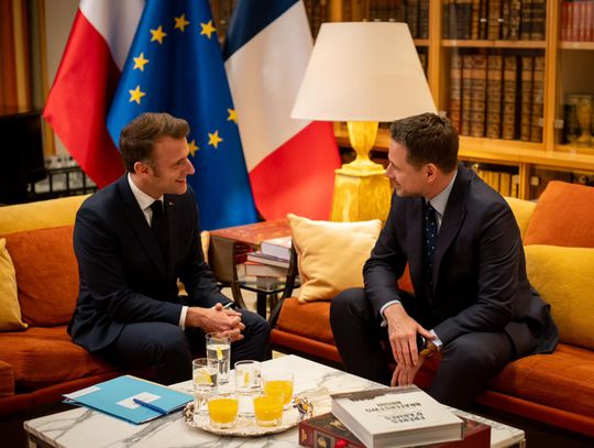 Trzaskowski: rozmowa z prezydentem Francji m.in. o przyszłości zjednoczonej Europy